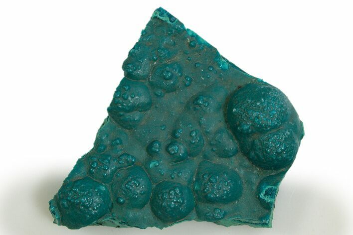 Teal Botryoidal Chrysocolla and Malachite - Chile #310155